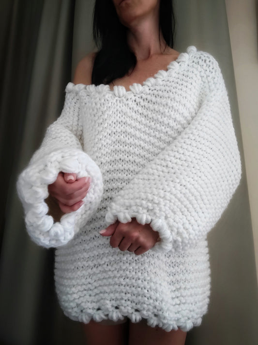 White sweater