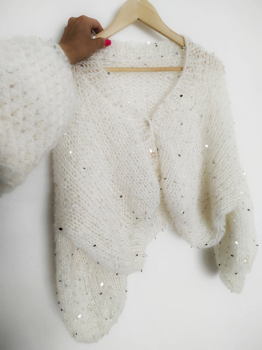 Sequins cardigan